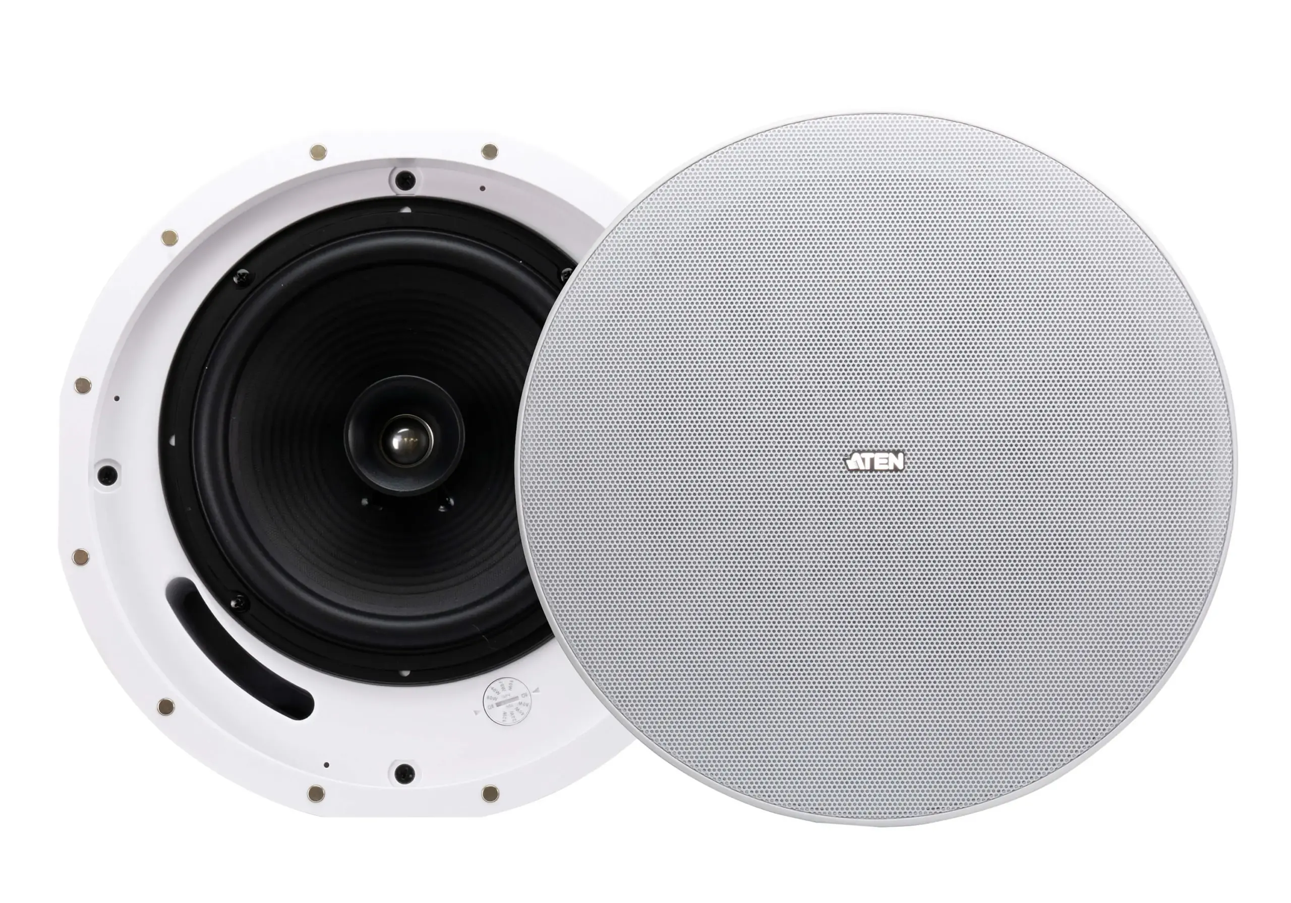 Aten As108 2 16 11zon Aten As108 ลำโพงติดผนัง 8 นิ้ว ขนาด 80 วัตต์ (80w 8" Coaxial Wall Speaker)