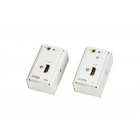 Aten Ve807 1 4 11zon Aten Ve807 Hdmi/audio Cat 5 Extender With Mk Wall Plate
