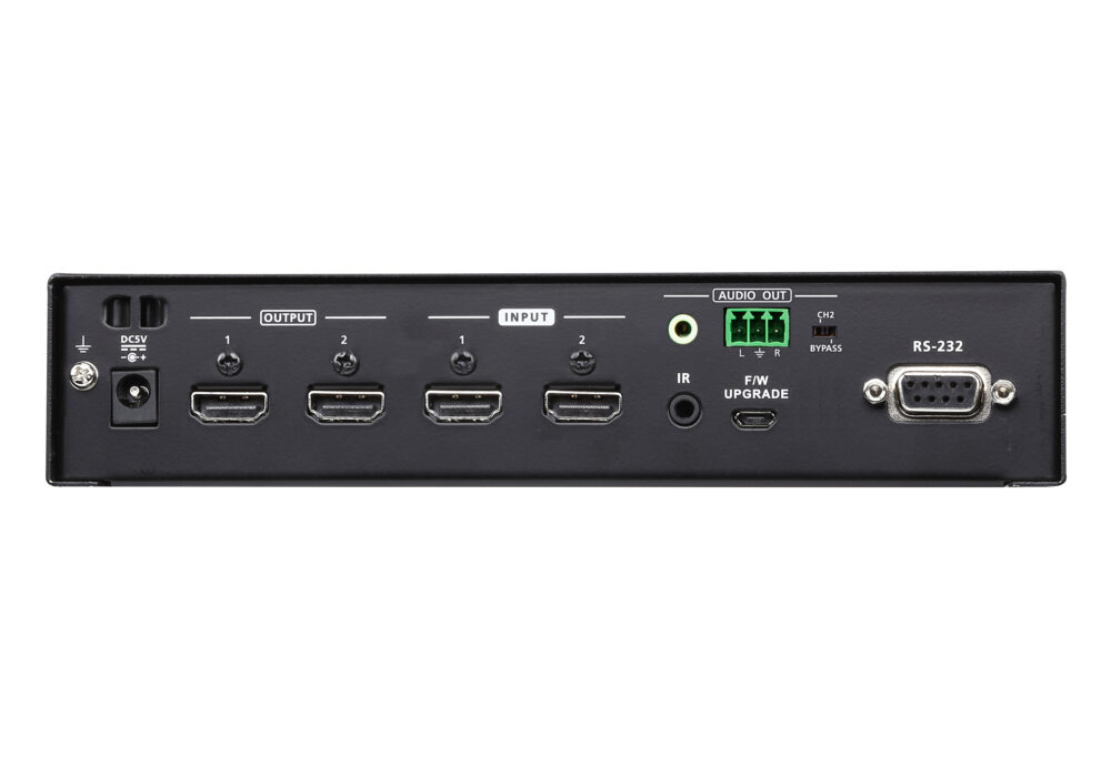 Aten Vm0202hb 3 Aten Vm0202hb 2 X 2 True 4k Hdmi Matrix Switch With Audio De-Embedder