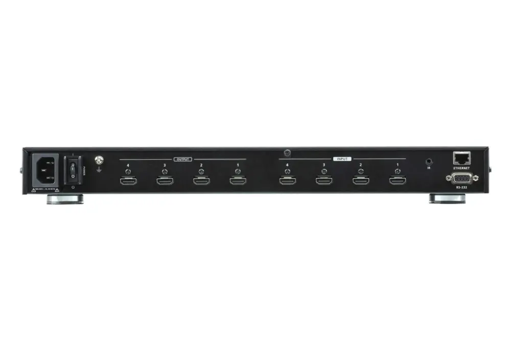 Aten Vm0404hb 3 9 11zon Aten Vm0404hb 4 X 4 True 4k Hdmi Matrix Switch