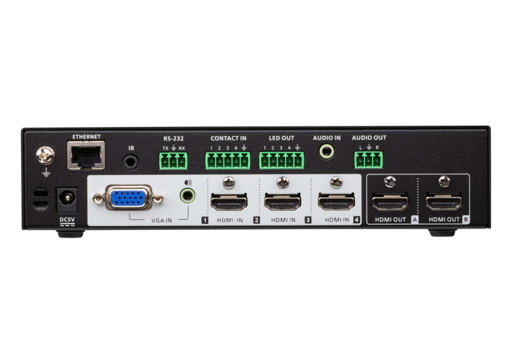 Aten Vp1420 3 Aten Vp1420 4 X 2 True 4k Presentation Matrix Switch