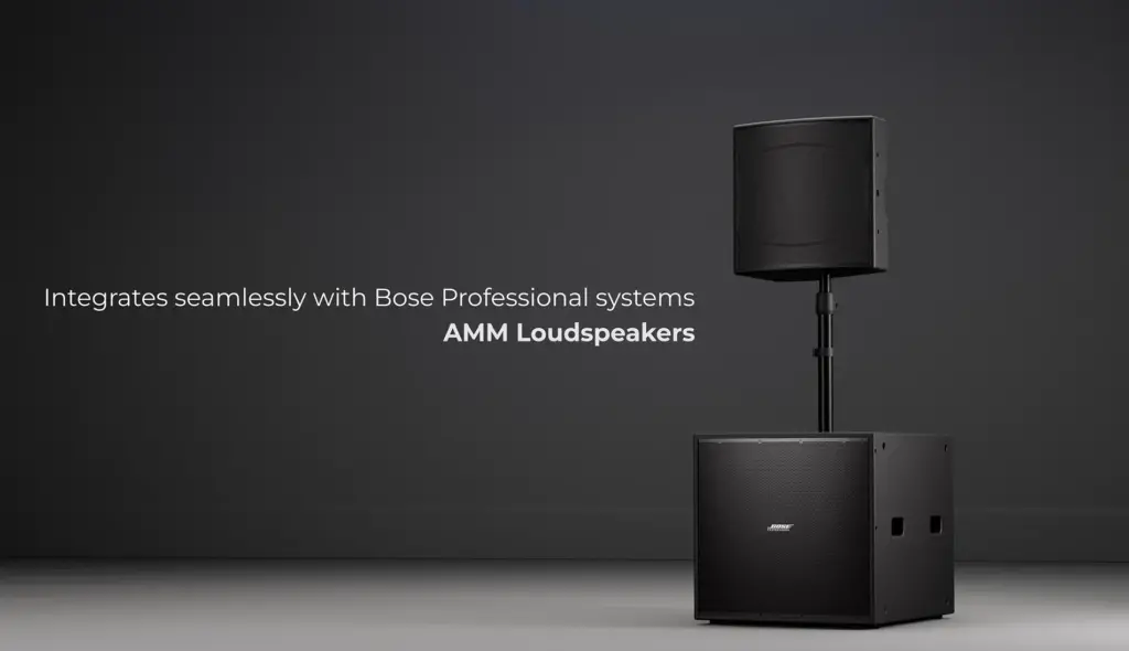 Bose Showtime Sts118e Amm Bose Showtime Sts118e ตู้ซับวูฟเฟอร์ 18 นิ้ว ใช้งานกับ ลำโพง AMM