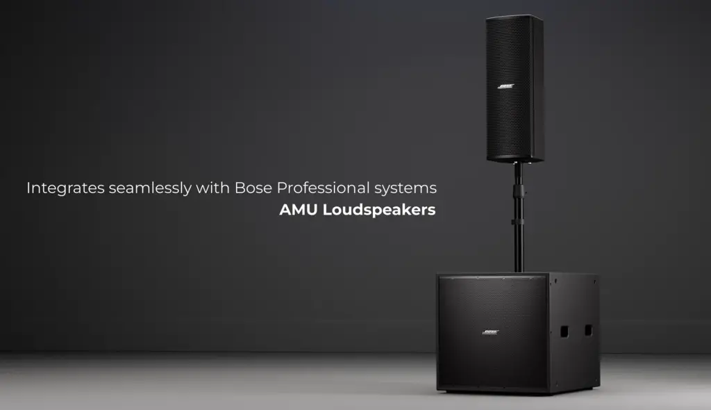 Bose Showtime Sts118e Amu Bose Showtime Sts118e ตู้ซับวูฟเฟอร์ 18 นิ้ว ใช้งานกับ ลำโพง AMU