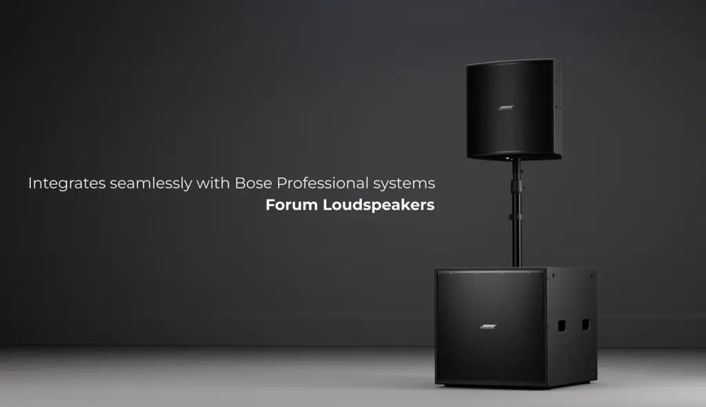 Bose Showtime Sts118e Forum Bose Showtime Sts118e ตู้ซับวูฟเฟอร์ 18 นิ้ว ใช้งานกับ ลำโพง Forum