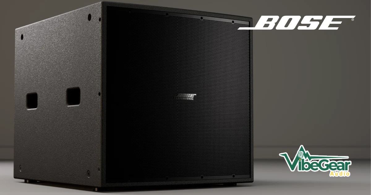 เปิดตัว Bose Professional Showtime Sts118e ตู้ซับวูฟเฟอร์ 18 นิ้ว 3200w Ip55