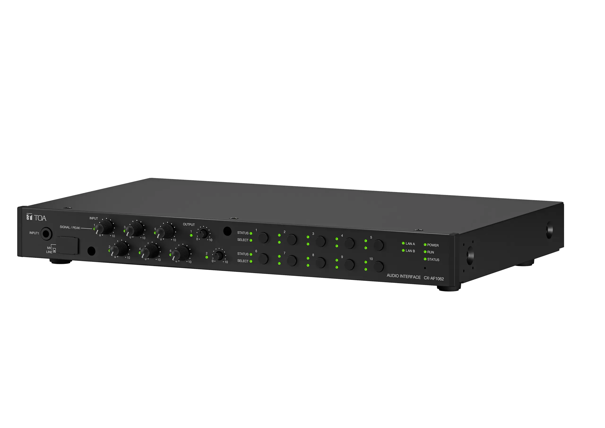 Cx Af1062 1 2 11zon Toa Cx-Af1062 อินเทอร์เฟซเสียง 6 อินพุต 2 เอาต์พุต Audio Interface