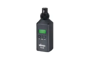 Mipro Ta-58 เครื่องส่งสัญญาณดิจิทัลแบบ Plug-On 5.8 Ghz สำหรับไมโครโฟน Xlr