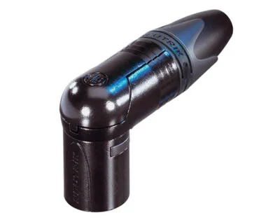 Nc3mrx B 4 11zon Neutrik Nc3mrx-B หัวคอนเน็กเตอร์ Xlr 3 ขา ตัวผู้ แบบงอ 90° สีดำ
