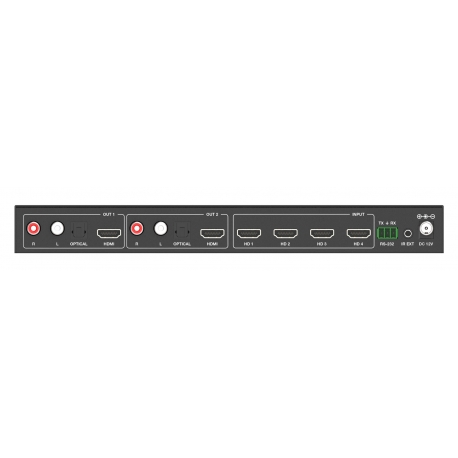 Nexis Hm42q 3 Nexis Hm42q 4 X 2 4k60 Multiviewer Seamless Uhd Video Matrix Switcher