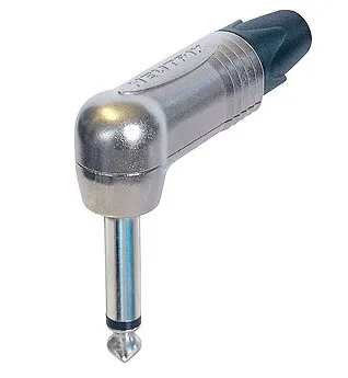Neutrik Np2rx หัวแจ็คโฟน 6.35 มม. Ts ตัวผู้ แบบงอ 90°