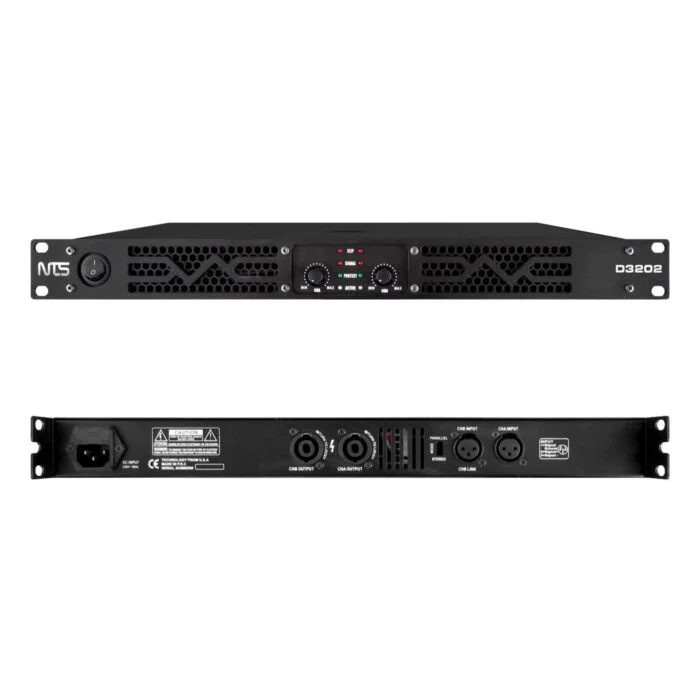 Nts D3202 เพาเวอร์แอมป์ Class-D 2 X 320 วัตต์ ที่ 8 โอห์ม