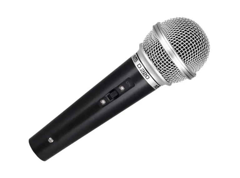 Nts D.220 ไมโครโฟนไดนามิกแบบมีสาย พร้อมสายไมโครโฟน 7.5 เมตร (Dynamic Wired Microphone)