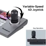 Tenveo Tevo-Kb200pro คอนโทรลเลอร์ควบคุมกล้อง Ptz พร้อมจอ Lcd Preview และ 4d Joystick