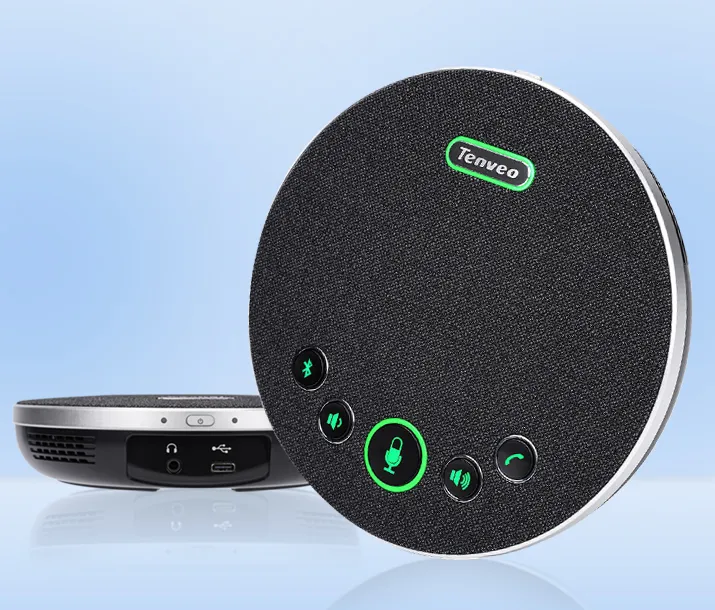 Tenveo Tevo M3b 2 2 11zon Tenveo Tevo-M3b ลำโพงประชุม Usb/bluetooth Speakerphone พร้อมไมโครโฟน 360°
