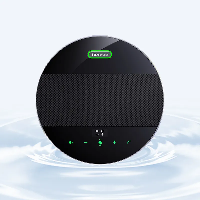 Tenveo Tevo M5b 1 1 11zon Tenveo Tevo-M5b ลำโพงประชุม Bluetooth Speakerphone พร้อมไมโครโฟน 360° สำหรับห้องประชุมขนาดเล็ก-กลาง