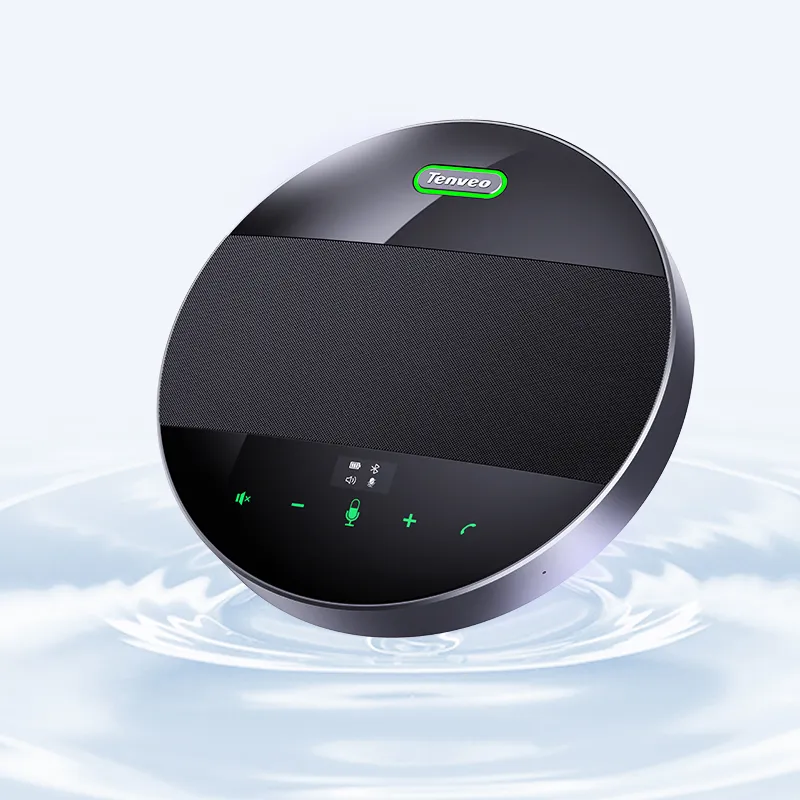 Tenveo Tevo M5b 3 3 11zon Tenveo Tevo-M5b ลำโพงประชุม Bluetooth Speakerphone พร้อมไมโครโฟน 360° สำหรับห้องประชุมขนาดเล็ก-กลาง