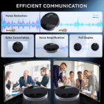Tenveo Tevo-M5bex ลำโพงประชุม Bluetooth Speakerphone พร้อมไมโครโฟนเสริม รองรับห้องประชุมขนาดใหญ่
