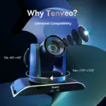 Tenveo Tevo-Vhd620a กล้อง Ptz 20x Auto Tracking Full Hd พร้อม Hdmi, Sdi, Usb และ Ip Streaming