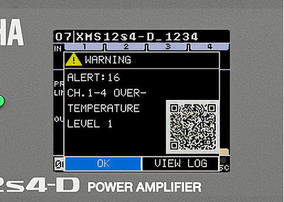 Yamaha Xms24s8-D พาวเวอร์แอมป์ 8 แชนแนล 600w รองรับระบบ Dante (ขนาด 2u)