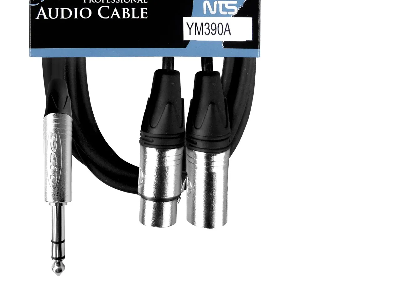 Ym 390a 4 11zon Lidge Ym-390a สายสัญญาณโฟนสเตอริโอ 6.35 มม. To Xlr ตัวผู้ / Xlr ตัวเมีย