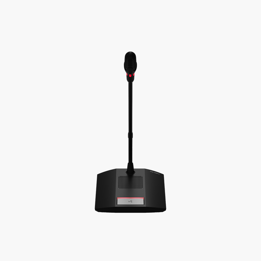 Bosch Ccs 1000 D Ccsd Ds2 Front Bosch Ccs 1000 D (Ccsd-Ds2) ชุดไมโครโฟนประชุมดิจิตอลแบบก้านสั้น 31 ซม.