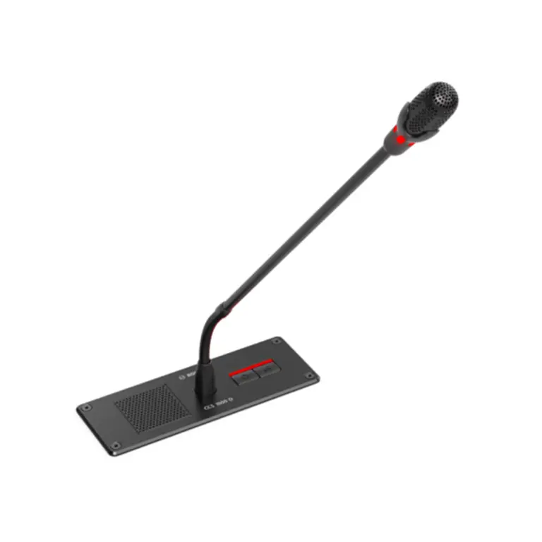 Bosch Ccs 1000 D (Ccsd-Fcml) ชุดไมค์ประธานแบบฝังโต๊ะ ก้านยาว 48 ซม.