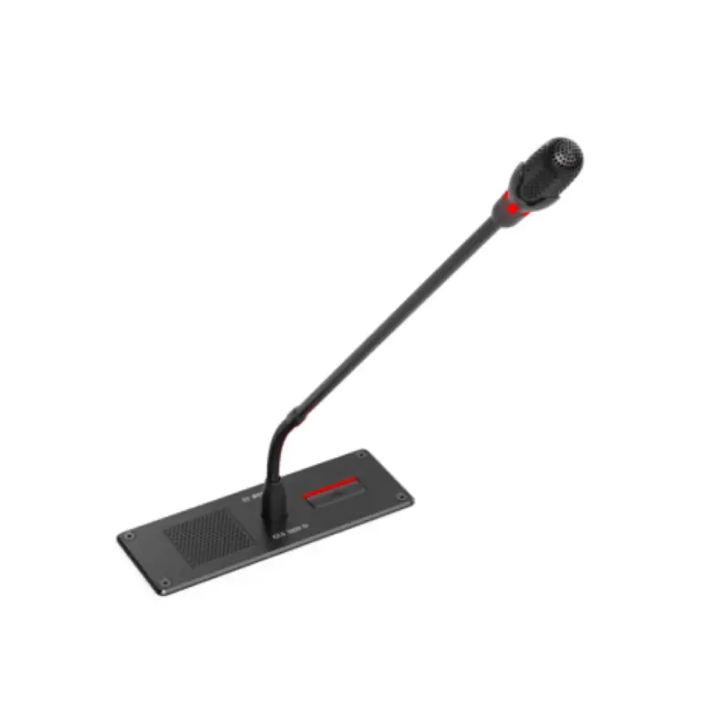 Bosch Ccs 1000 D (Ccsd-Fdl) ชุดไมค์ผู้ร่วมประชุมแบบฝังโต๊ะ ก้านยาว 48 ซม.