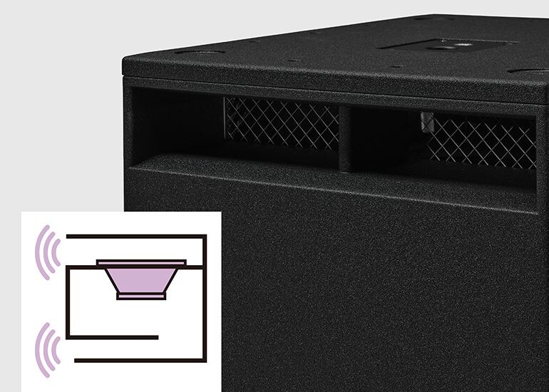Yamaha Dxs18mk3 ตู้ลำโพงซับวูฟเฟอร์มีแอมป์ในตัว 18 นิ้ว 2500 วัตต์ (Class-D / 96khz Dsp)