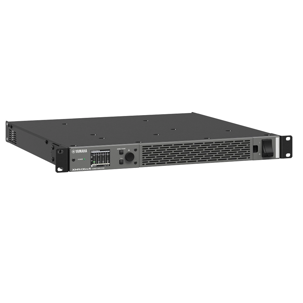 Yamaha Xms06s4 Right Yamaha Xms06s4 พาวเวอร์แอมป์ 4 แชนแนล 600w พร้อม Dsp ในตัวและระบบ Power Sharing (1u)