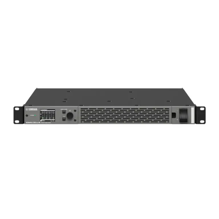Yamaha Xms06s4 พาวเวอร์แอมป์ 4 แชนแนล 600w พร้อม Dsp ในตัวและระบบ Power Sharing (1u)