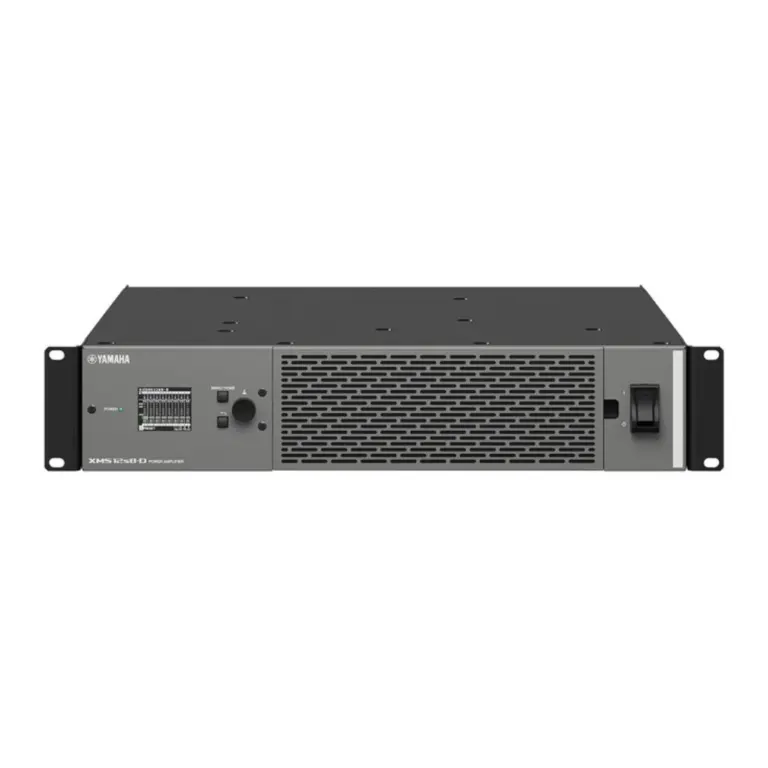 Yamaha Xms12s8-D พาวเวอร์แอมป์ 8 แชนแนล 1200w รองรับระบบ Dante (ขนาด 2u)