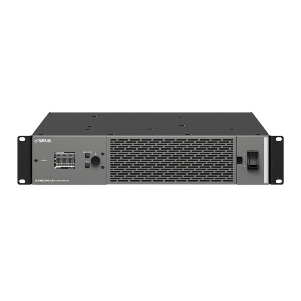 Yamaha Xms24s8 Top Yamaha Xms24s8 พาวเวอร์แอมป์ 8 แชนแนล 600w พร้อม Dsp ในตัวและระบบ Power Sharing (2u)
