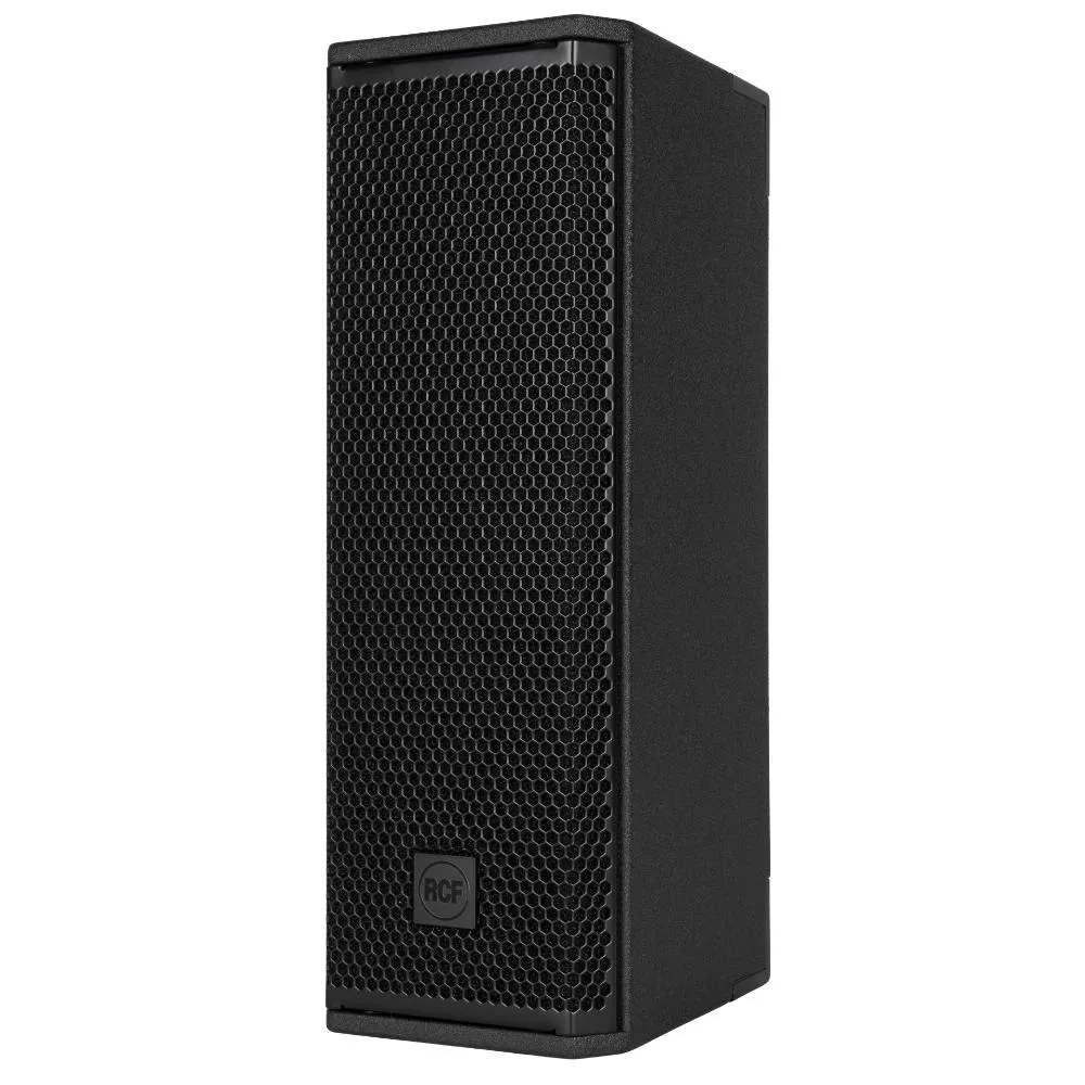 002 Nxl 15 A Left 2 11zon Rcf Nxl 14-A ลำโพงแอคทีฟ Point Source ขนาดกะทัดรัด 2 × 6 นิ้ว Compact Active Point Source Speaker