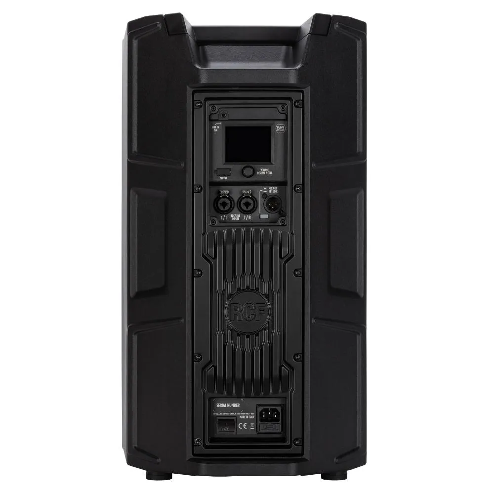 004 Art 910 Ax Back 3 11zon Rcf Art 910-Ax ลำโพงแอคทีฟ 2 ทาง ขนาด 10 นิ้ว พร้อม Audio Mixer และ Bluetooth Active Speaker