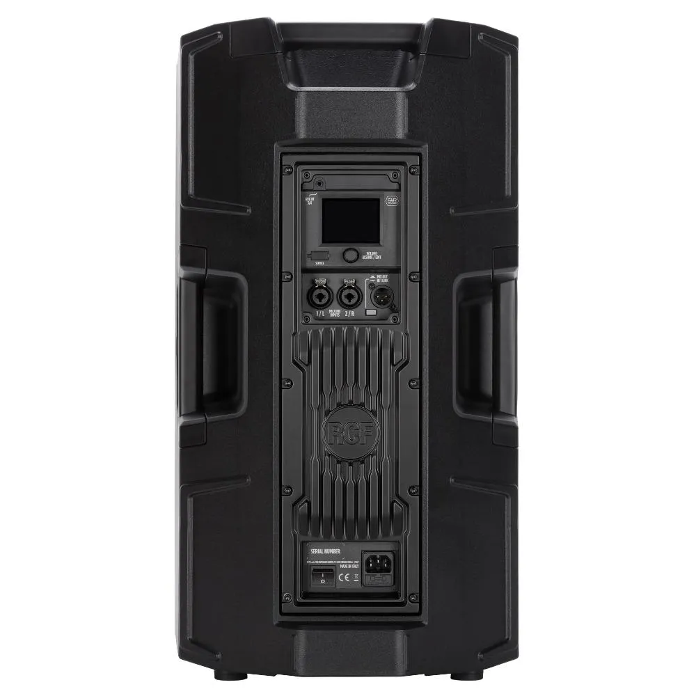 004 Art 912 Ax Back 3 11zon Rcf Art 912-Ax ลำโพงแอคทีฟ 2 ทาง ขนาด 12 นิ้ว พร้อม Audio Mixer และ Bluetooth Active Speaker