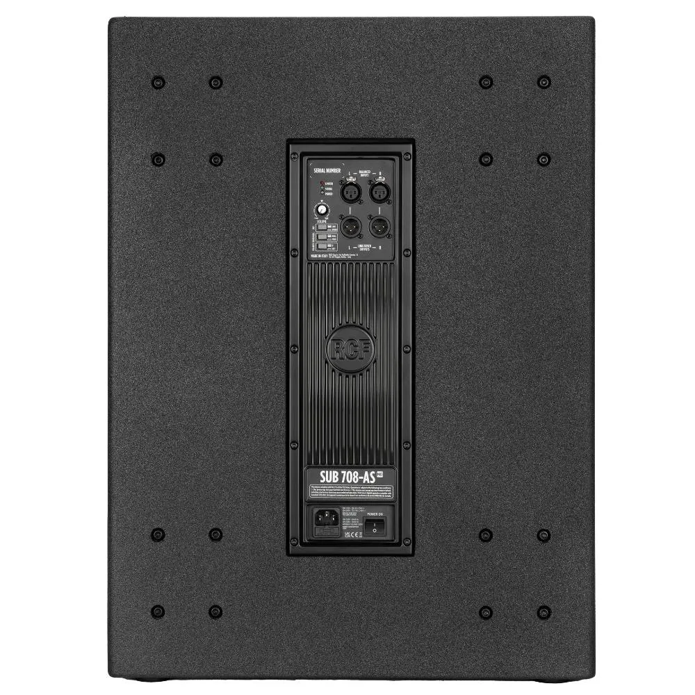 004 Sub 708 As Mk3 Back 3 11zon Rcf Sub 708-As Mk3 ซับวูฟเฟอร์แอคทีฟ 18 นิ้ว Active Subwoofer