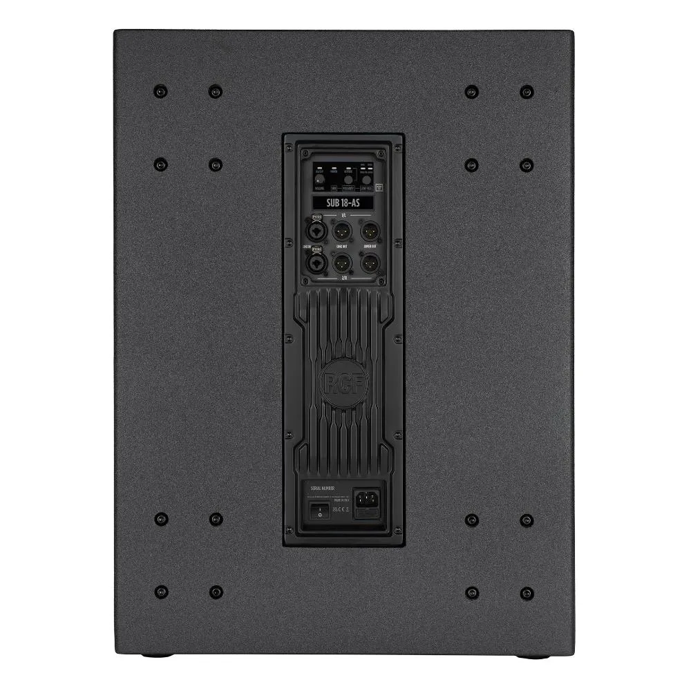 005 Sub 18 As Back 4 11zon Rcf Sub 18-As ซับวูฟเฟอร์แอคทีฟ 18 นิ้ว Professional Active Subwoofer