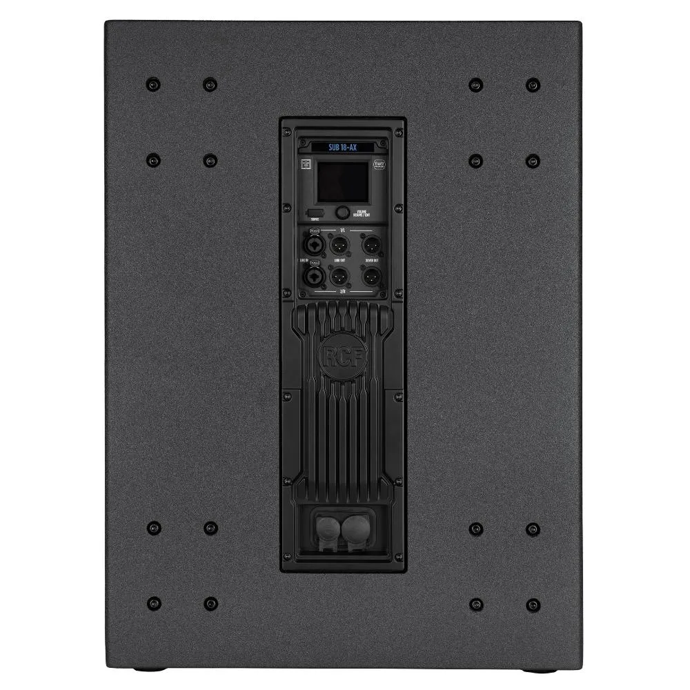 005 Sub 18 Ax Back 6 11zon Rcf Sub 18-Ax ซับวูฟเฟอร์แอคทีฟ 18 นิ้ว พร้อม Dsp และจอสัมผัส Professional Active Subwoofer