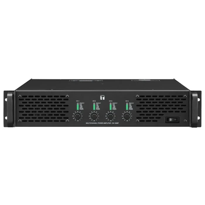 Toa Da-1000f-As เครื่องขยายเสียงดิจิทัล 4 แชนเนล 4,000w