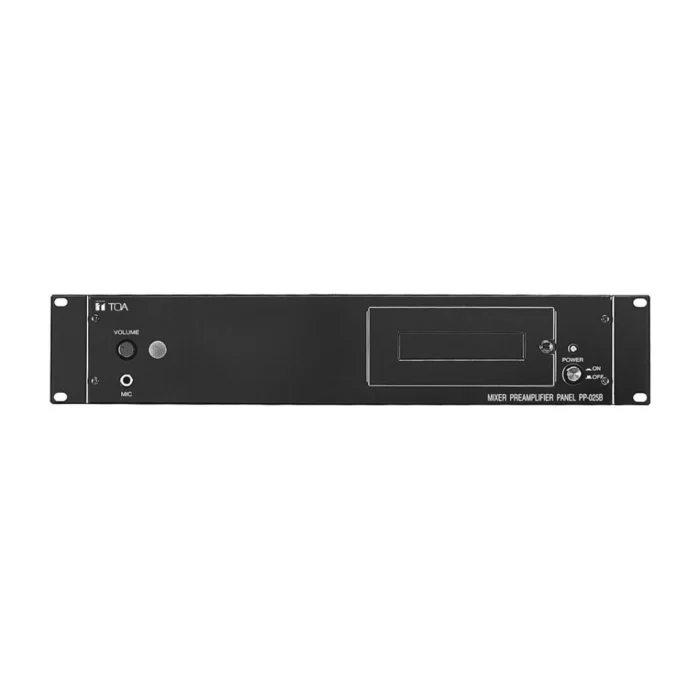 Toa Pp-025b Mixer Preamplifier 8 Inputs 24v Dc พรีแอมป์มิกเซอร์ 8 อินพุต
