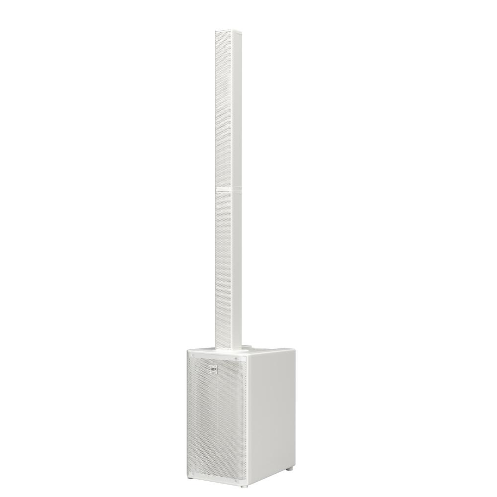 Rcf Evox J11 8 Rcf Evox J11 ชุดลำโพงคอลัมน์แอคทีฟพร้อมซับวูฟเฟอร์และล้อลาก Active Column Array System