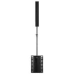 Rcf Evox J12 ชุดลำโพงคอลัมน์แอคทีฟพร้อมซับวูฟเฟอร์และล้อลาก Active Column Array System