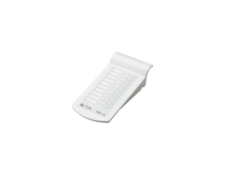 Toa Rm-110 Ip-Remote Microphone Extension 10 Keys Ip-1000 รีโมทไมโครโฟนเอ็กซ์เทนชัน