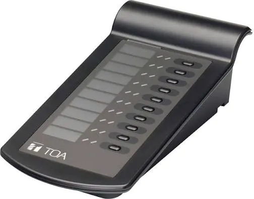 Toa Rm-110vx-Ea Ip Remote Microphone Extension 10 Keys Vx-1000 Series ชุดขยายไมโครโฟนรีโมท