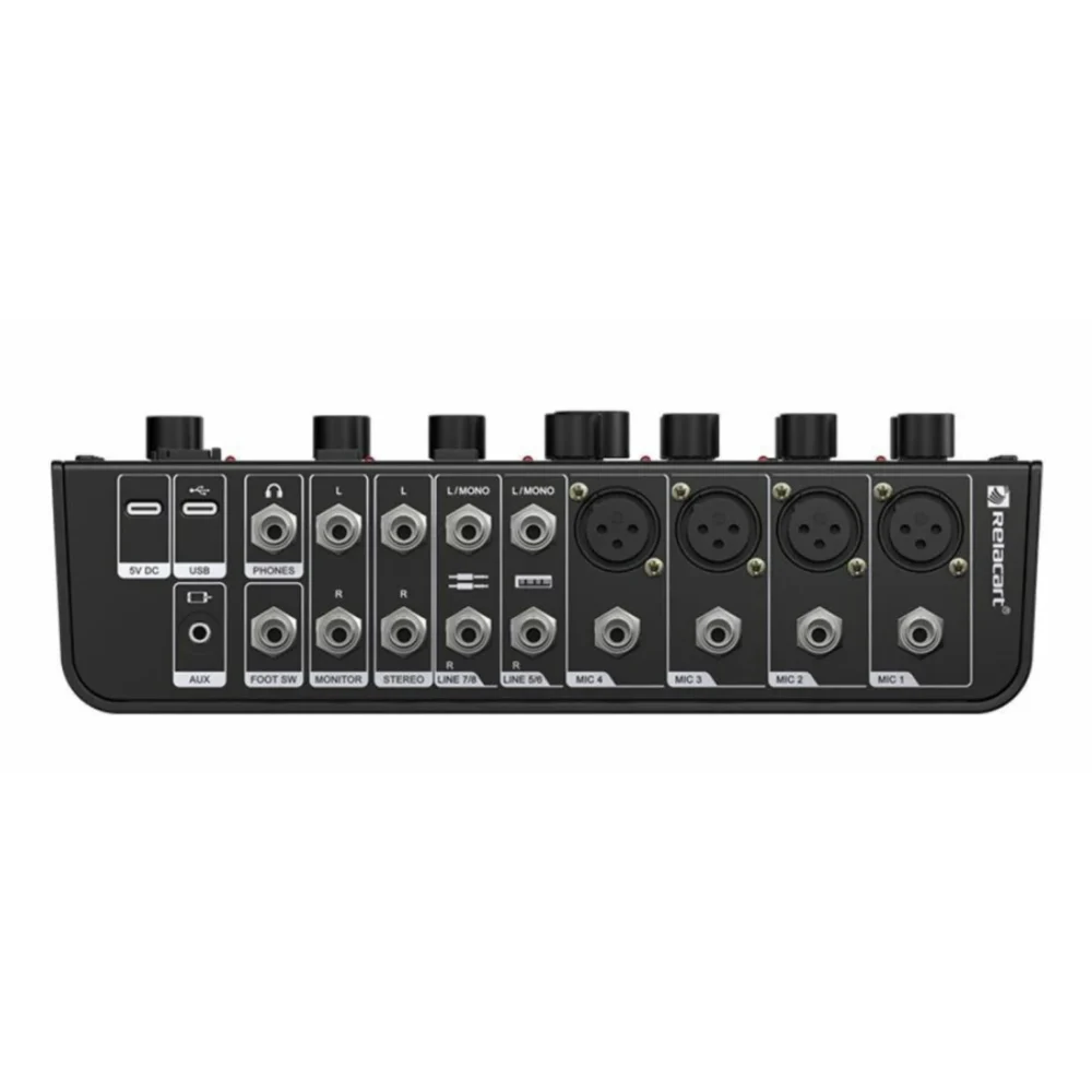 Relacart Mixx8.6 Connect Relacart Mixx8.6 มิกเซอร์ดิจิทัล 8 อินพุต 6 เอาต์พุต Digital Mixer