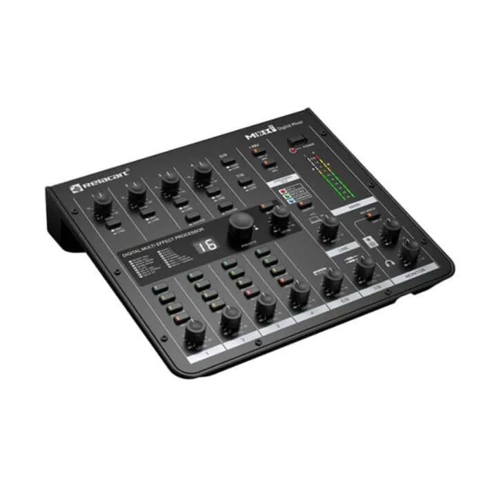 Relacart Mixx8.6 Right Rear 4 11zon Relacart Mixx8.6 มิกเซอร์ดิจิทัล 8 อินพุต 6 เอาต์พุต Digital Mixer