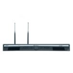 Relacart Ur222d ระบบไมโครโฟนไร้สาย Uhf แบบ 2 ช่องสัญญาณ True Diversity