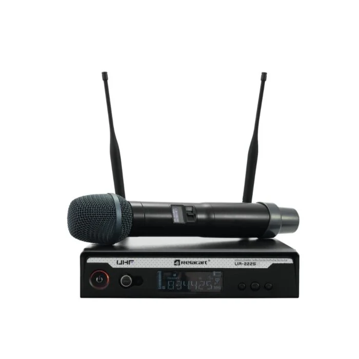 Relacart Ur222s ระบบไมโครโฟนไร้สาย Uhf 1 ช่องสัญญาณ Single Channel Wireless Microphone System