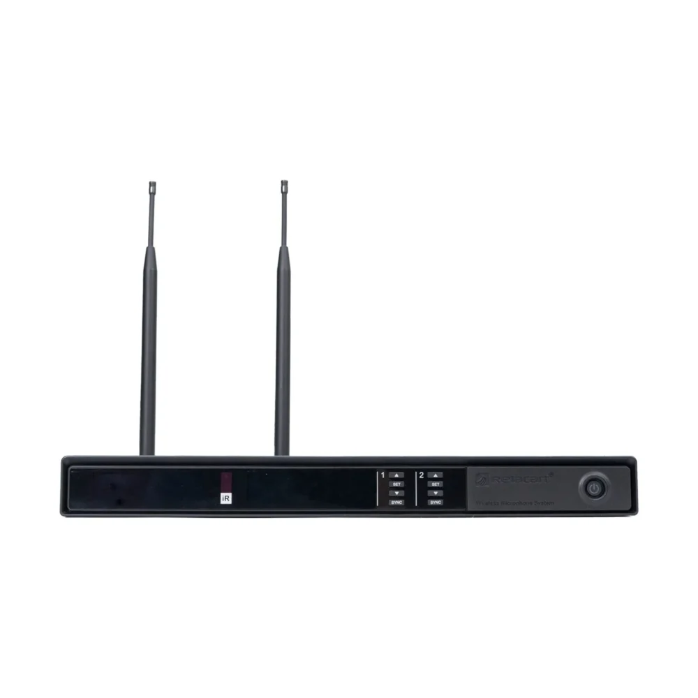 Relacart Ur 280 3 Relacart Ur280 ระบบไมโครโฟนไร้สาย Uhf แบบ 2 ช่องสัญญาณ True Diversity