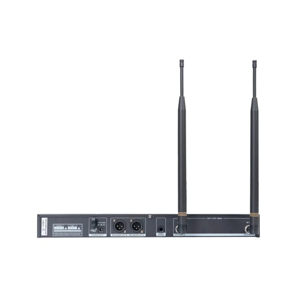 Relacart Ur 280 4 Relacart Ur280 ระบบไมโครโฟนไร้สาย Uhf แบบ 2 ช่องสัญญาณ True Diversity